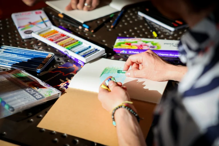 Trauma healing through creativity using art, writing, and music for emotional expression